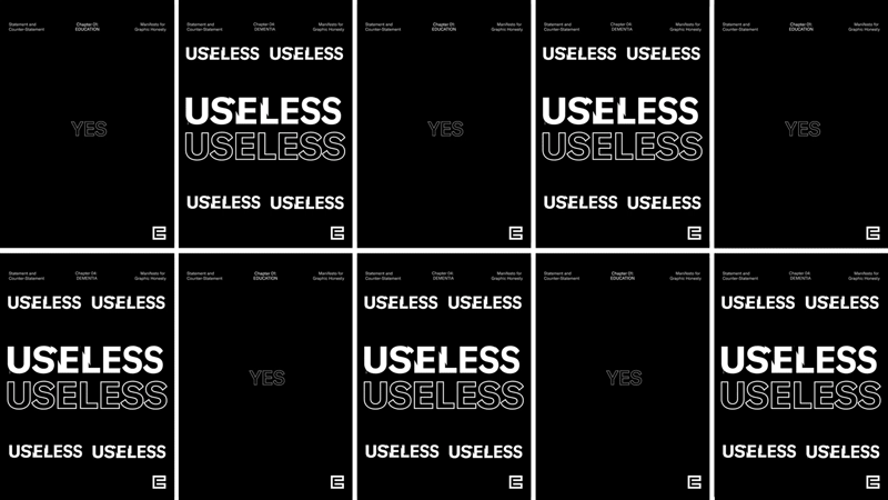 “Series of typographic posters” — Graphic Design & Animation