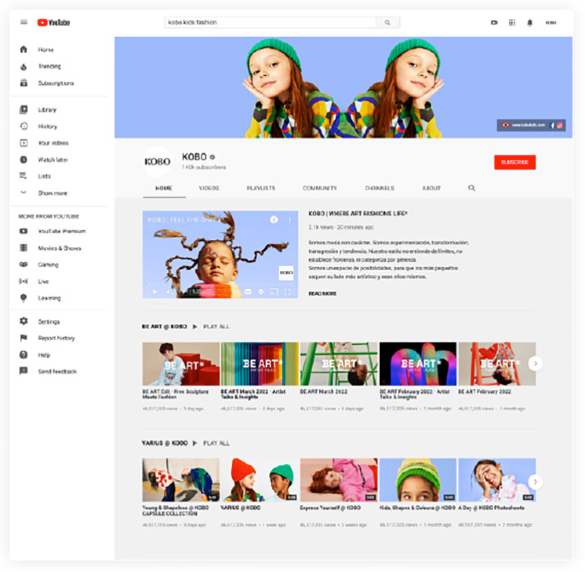 Youtube Kobo