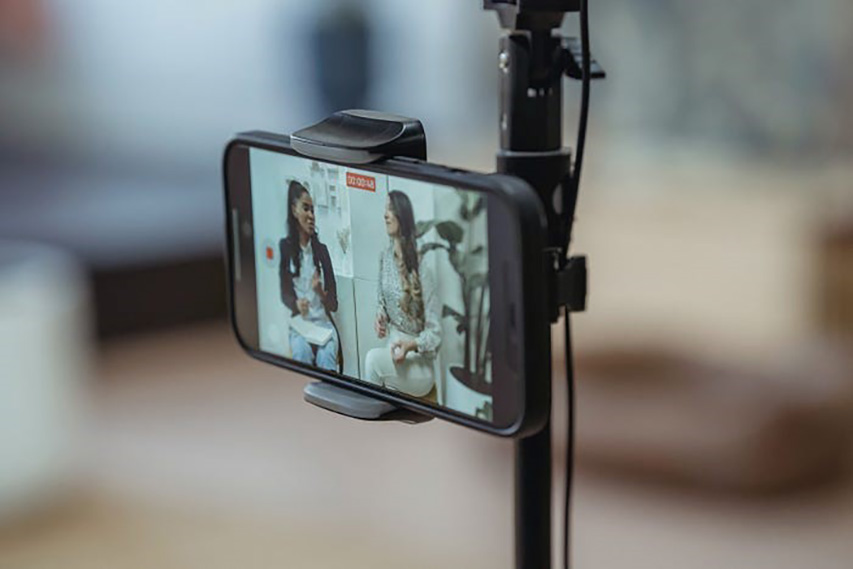 grabar vídeo influencer influencers