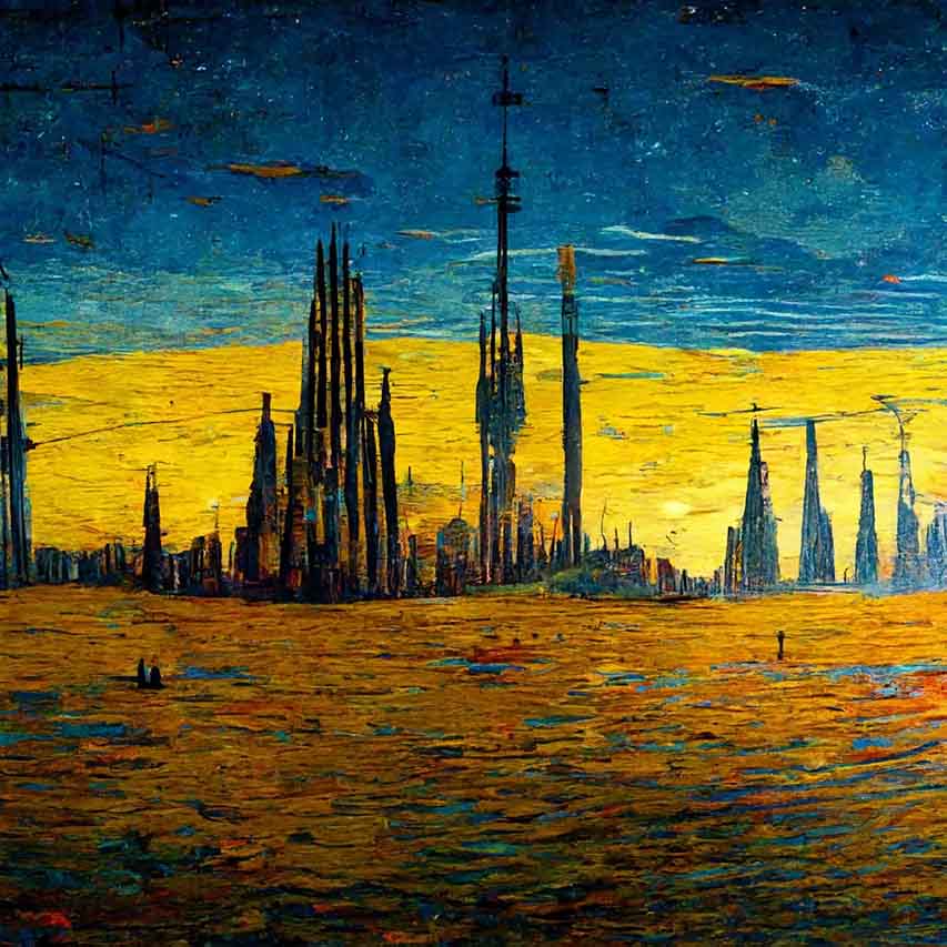 Inteligencia Artificial diseño van gogh Inteligencia Artificial
