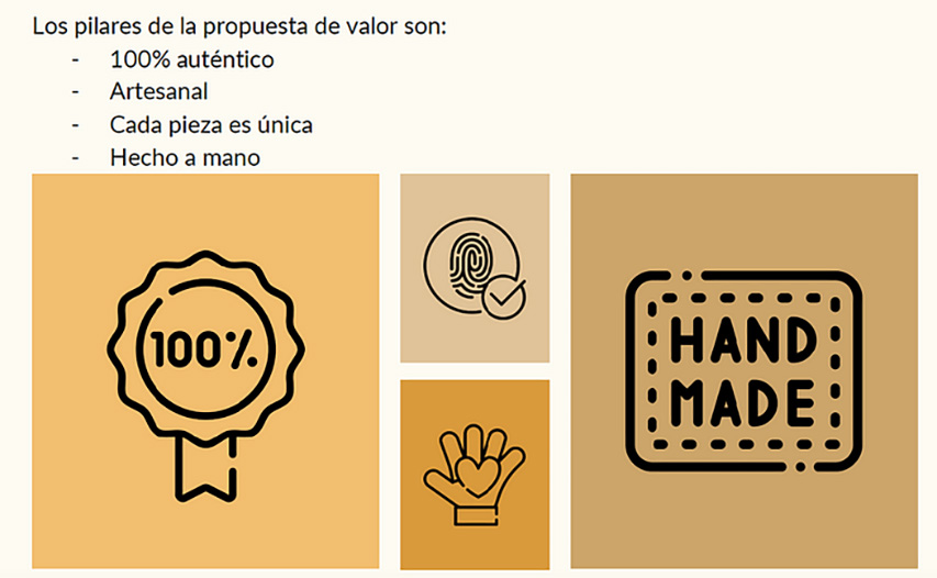Handmade del Proyecto Colectivo Raíces