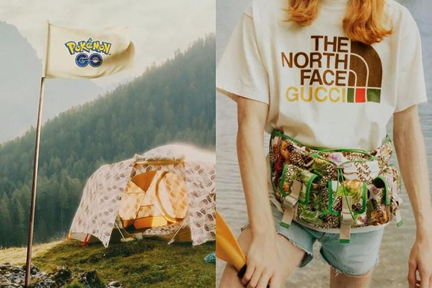 Gucci and The North Face by Pokémon GO) Gucci and The North Face by Pokémon GO)