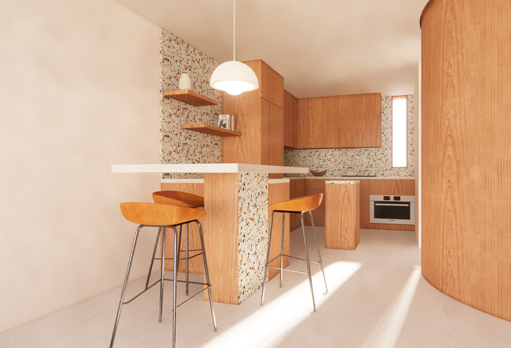 Cocina Chalet Cheviot Hills