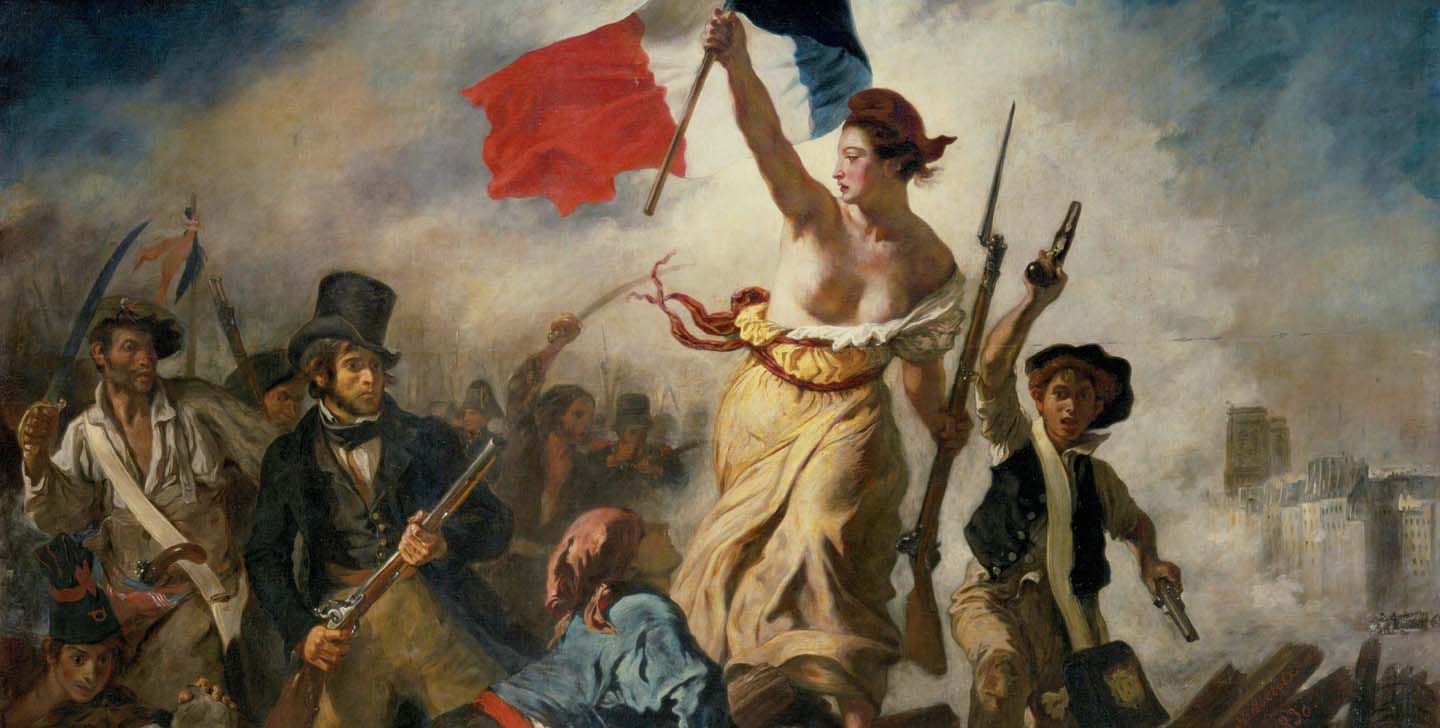 La libertad guiando al pueblo