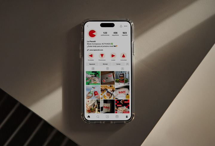 Feed Instagram La Pierotti