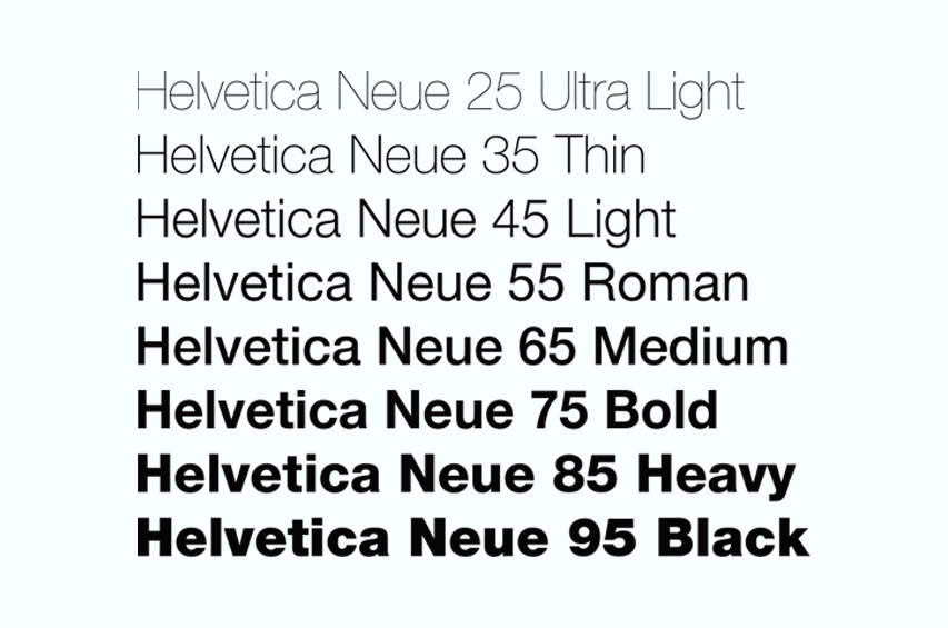 Helvetica Helvetica