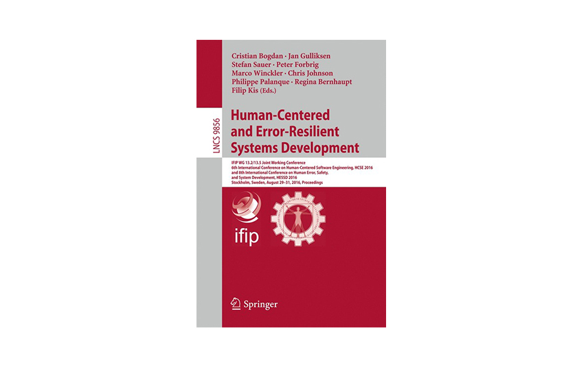 Libro Human-Centered and Error-Resilient Systems Development
