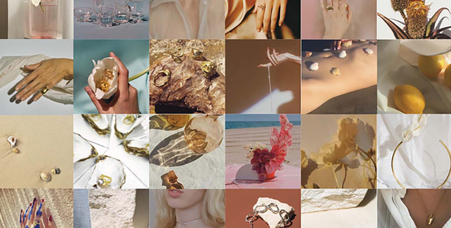 Moodboard Joyería por Marta Ibáñez