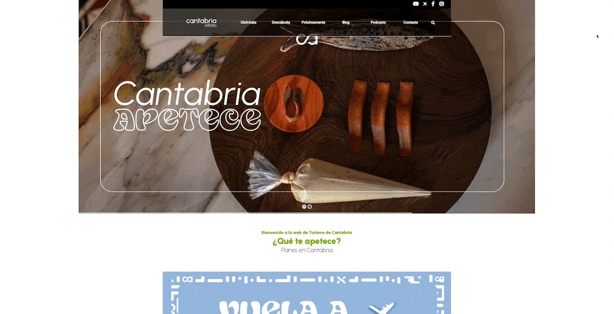 Página web Turismo Cantabria Página web de Turismo de Cantabria