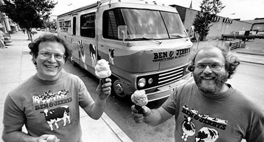 Peace, Love, And Branding Peace, Love, And Branding: The History of Ben & Jerry’s In 3 Minutes: https://www.youtube.com/watch?v=JNuDGsSdE0U