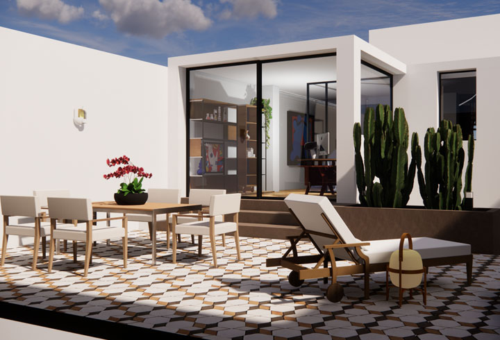 Terraza Red House Salesas