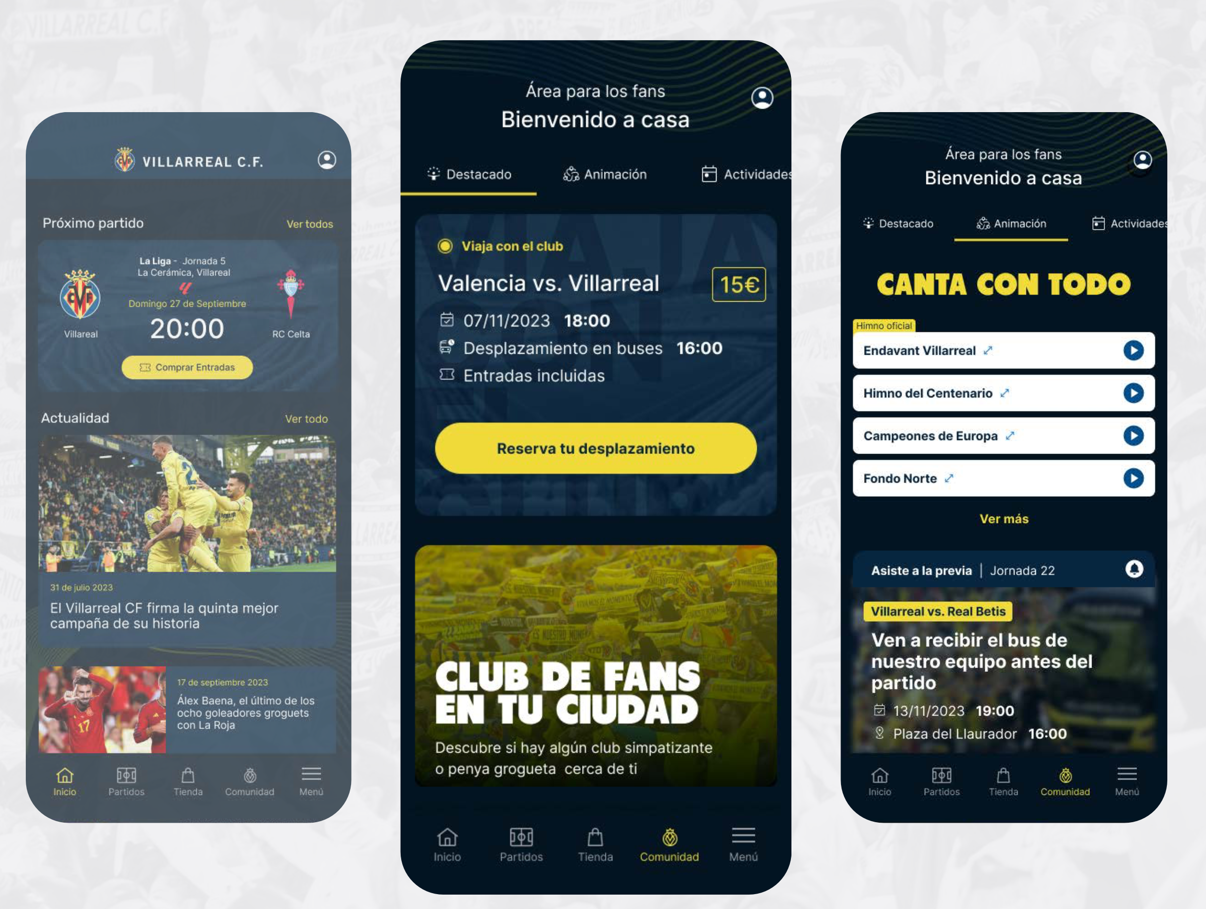 app CF villarreal