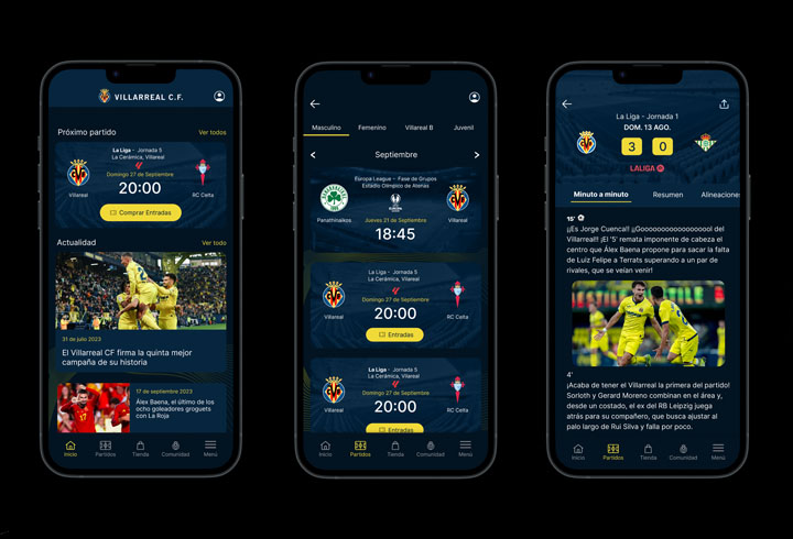 app villarreal cf