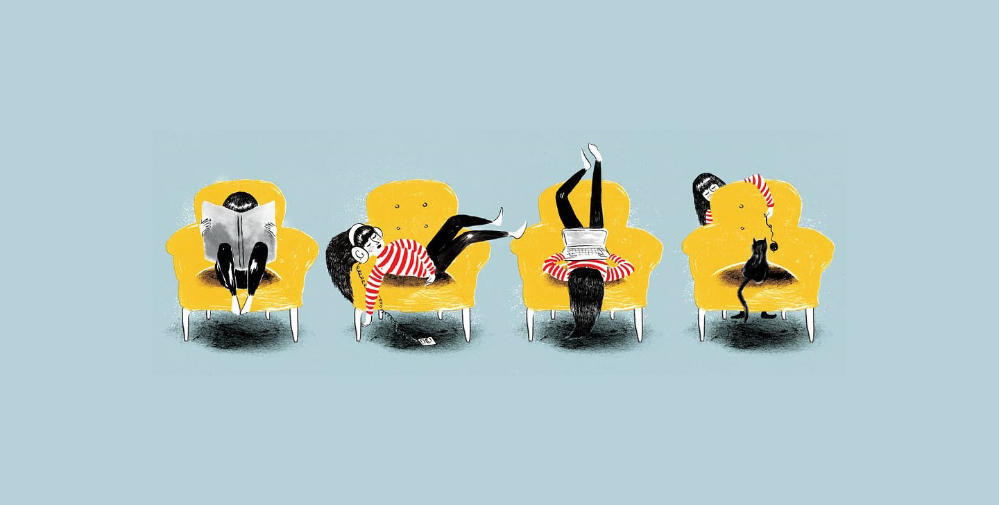 “¿Sabemos estar solos?”. Ilustración editorial para el Diari Ara, 2020