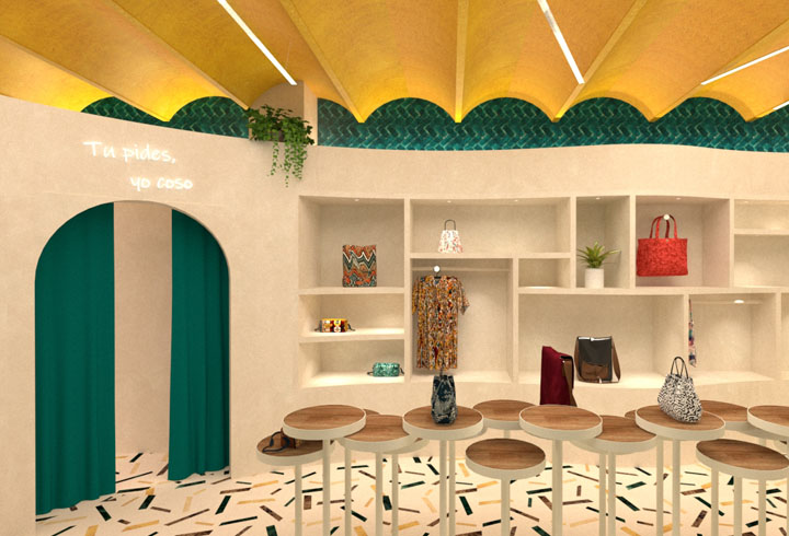 diseño tienda Paso Palma