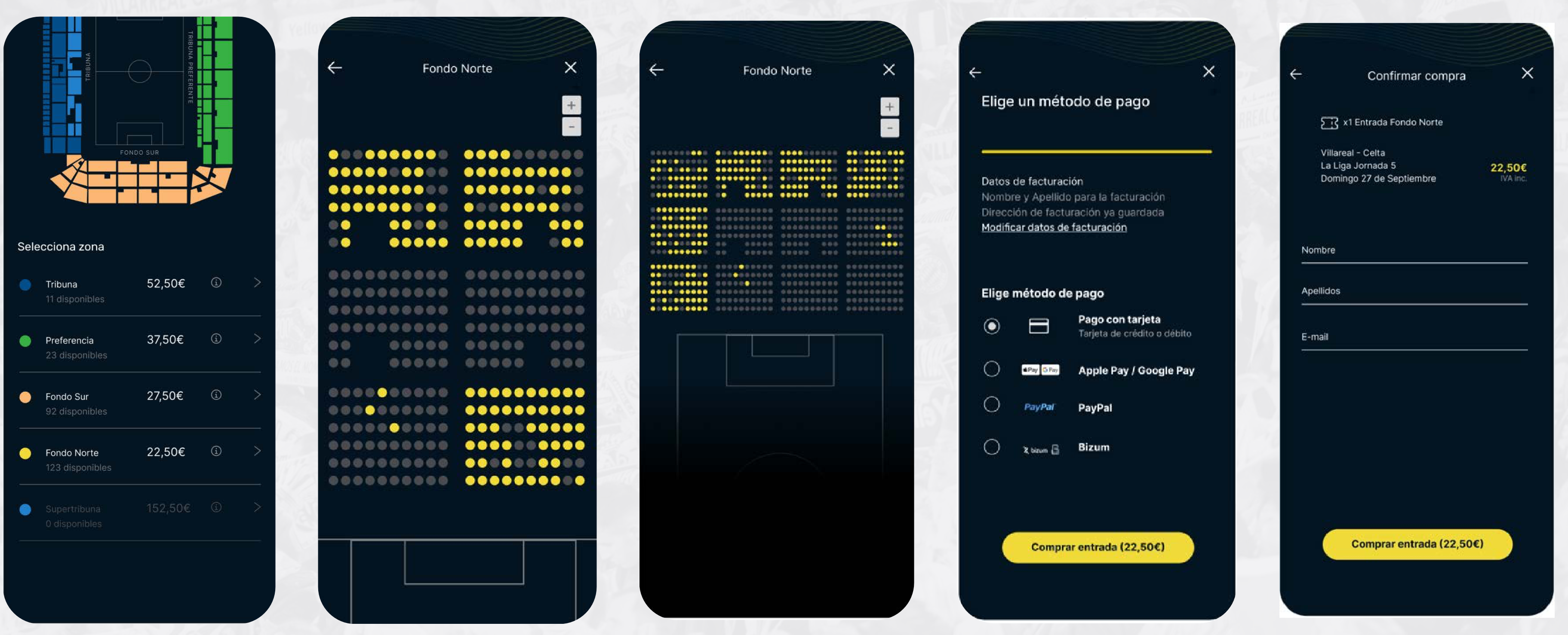 entradas app villarreal