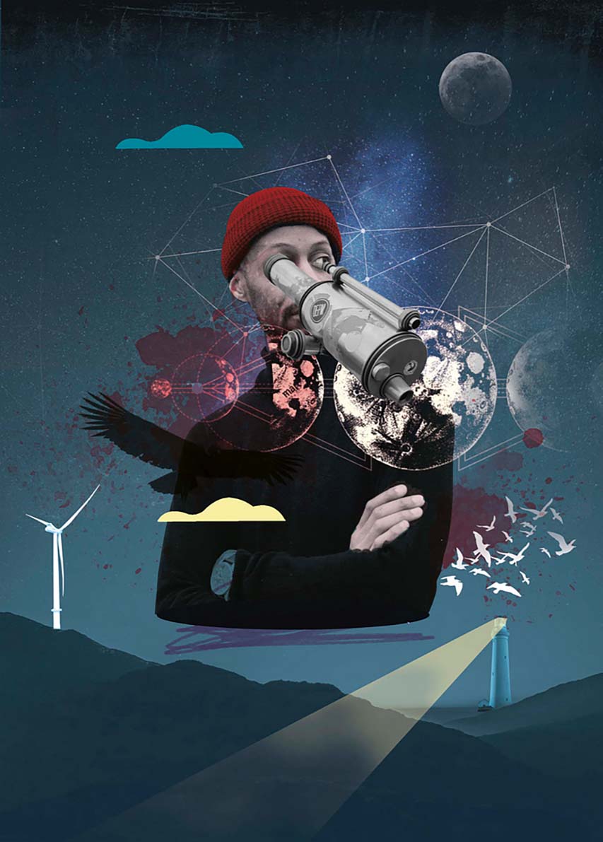 ‘The Lunar Scientist’ de Tonwen Jones